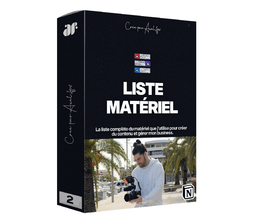 Liste du Matériel
