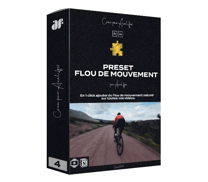 Pack Preset Flou de Mouvement